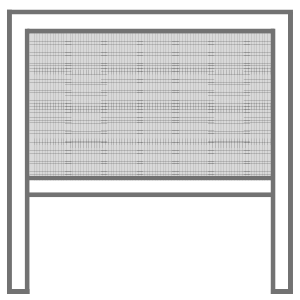 schéma moustiquaire enroulable