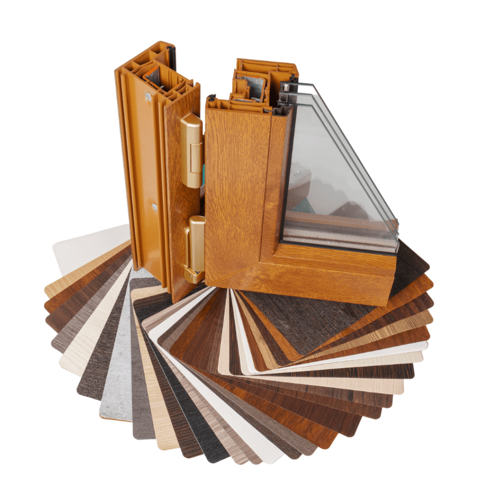 Fenêtre PVC effet bois